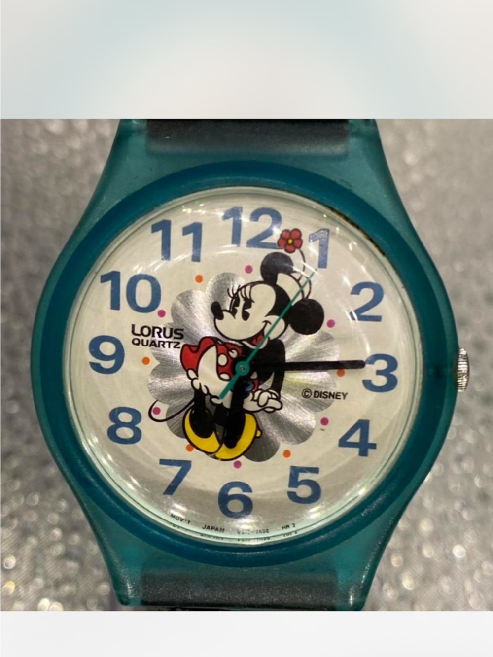 ^*^ Lorus  *** Disney “ Minnie Mouse ^*^ Turquoise ^^^ Collectors ***